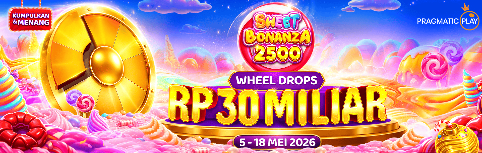 PP - SWEET BONANZA 2500 WHEEL DROPS